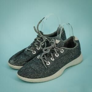 Allbirds Women's Size 10 Gray Grey Merino Wool Lace Up Low Top Runners Sneakers